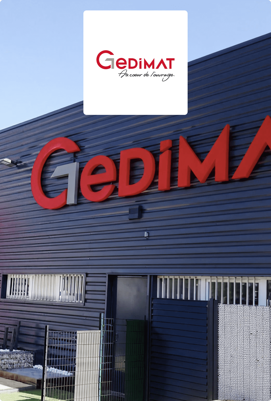 A Gedimat storefront.