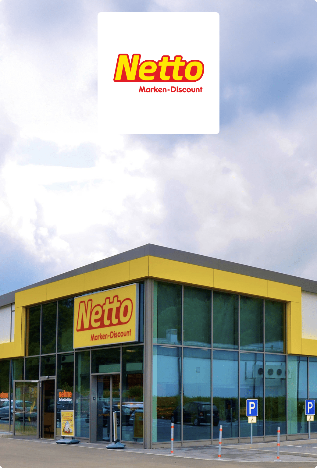 A Netto storefront.